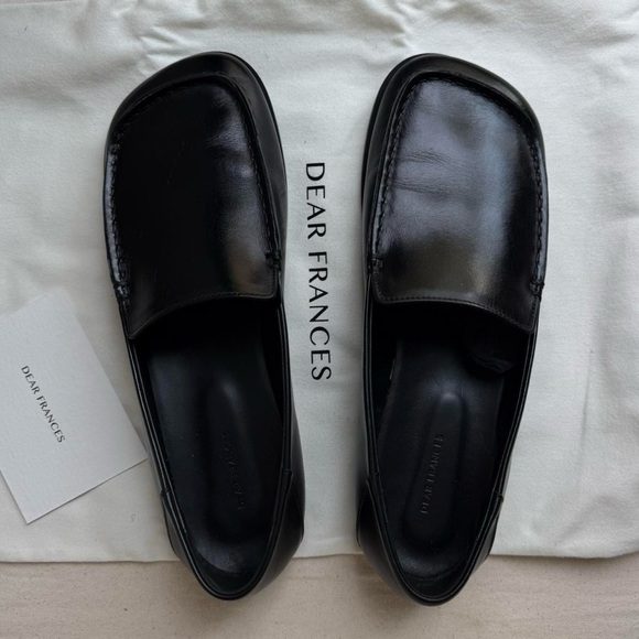 Dear Frances Shoes - DEAR FRANCES Drew Winter Loafer
Black - Size 40